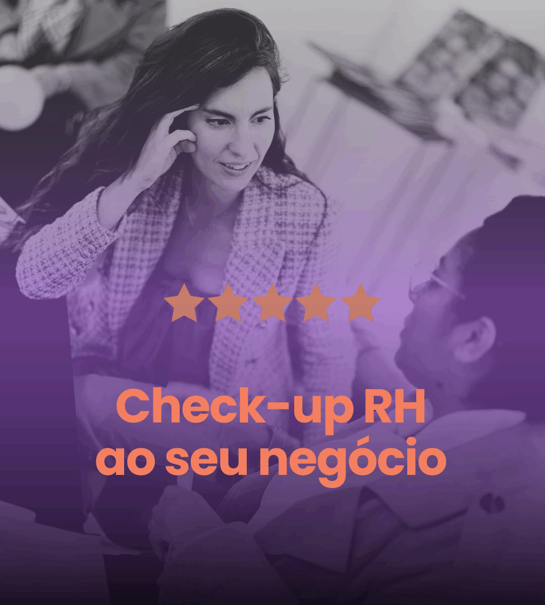 duas pessoas a conversarem