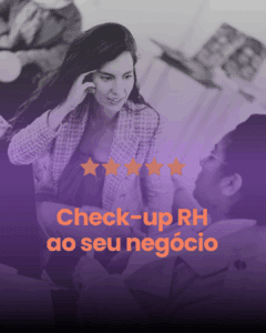 duas pessoas a conversarem